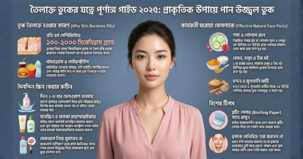 Skin care for oily skin