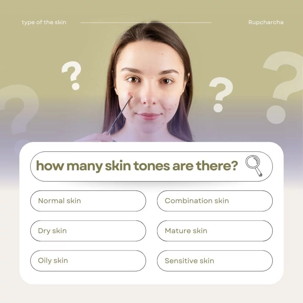 how many skin tones are there?