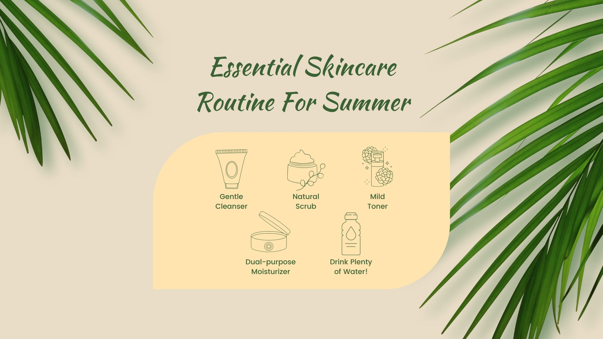 Skin Care in Summer