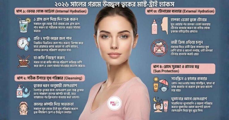 Skin care Routine for bright skin