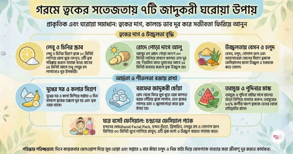 Latest Skin care in Summer 2026 | Free বাংলা Beauty Tips 1 Skin care in Summer