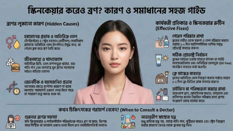 Acne despite skincare