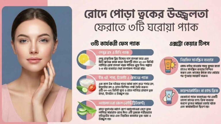 Home remedies for sunburned skin