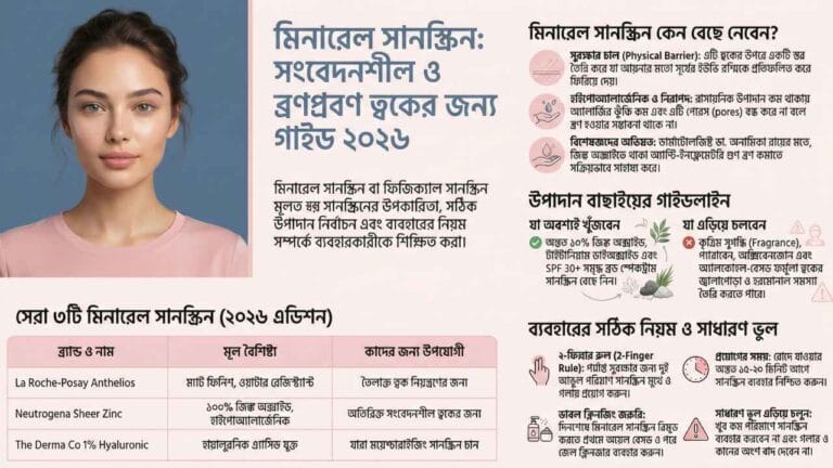 Mineral sunscreen 2k26