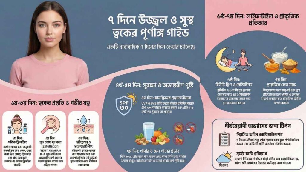 7-day skin care routine