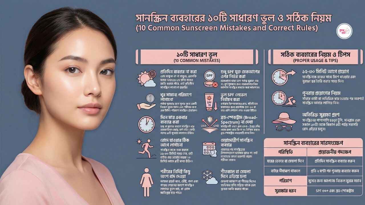 Proper guidelines for using sunscreen