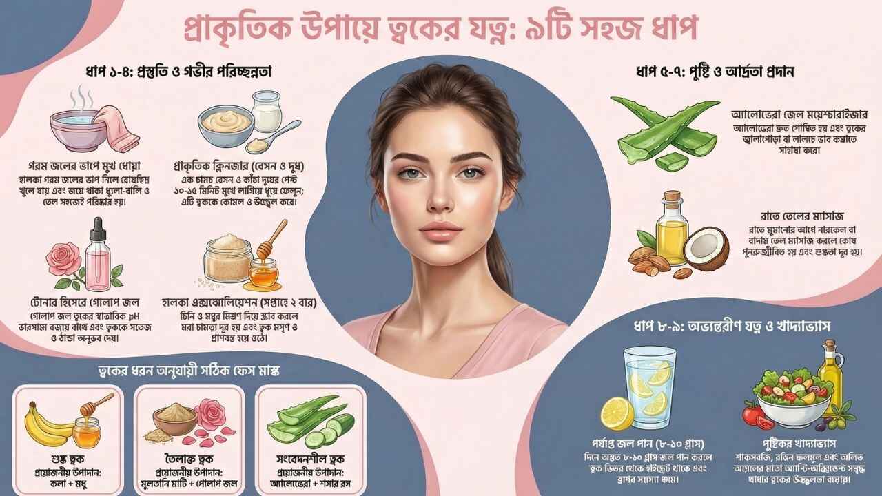 Easy natural skin care