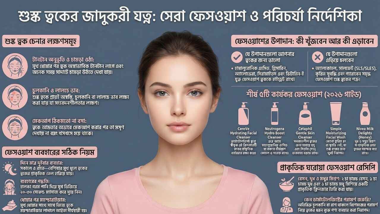 Proper care guide for dry skin