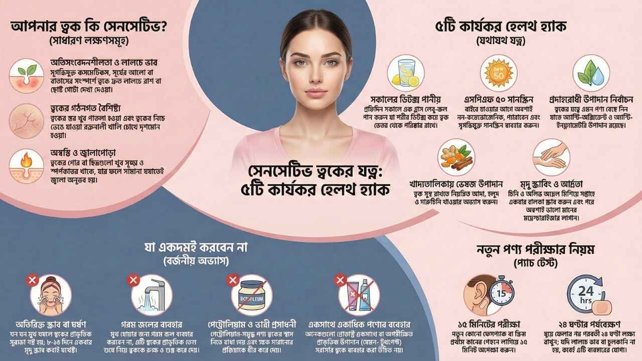 Sensitive skin care guide