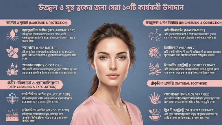 Top 10 ingredients for skin care