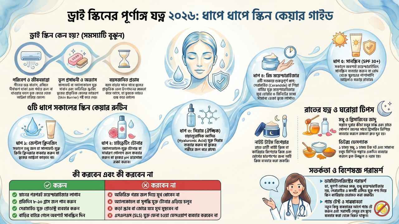 Complete care for dry skin