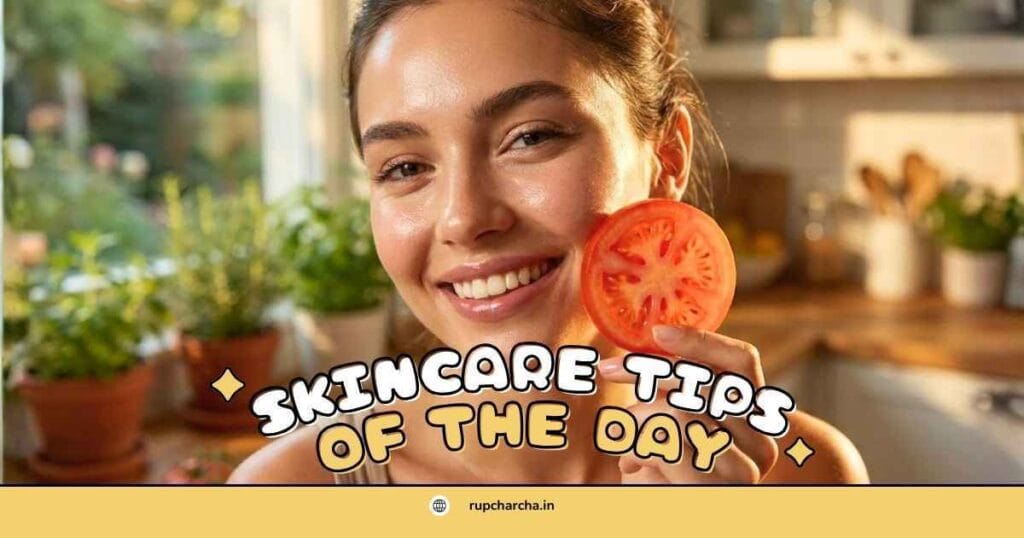 Glowing skin with tomatoes