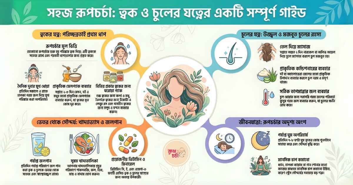 ঘরোয়া সহজ রূপচর্চা