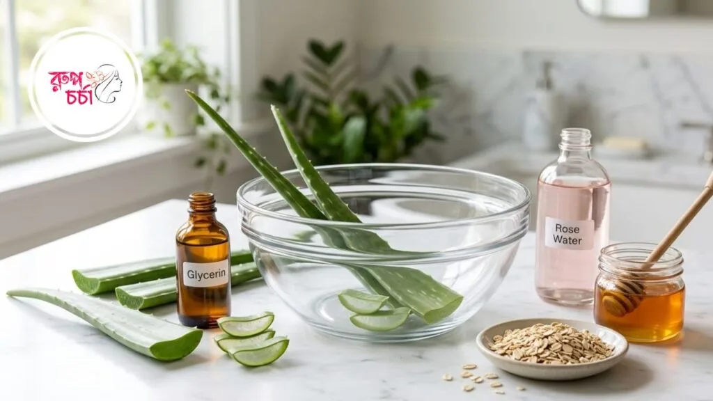 Preparation of the main ingredients