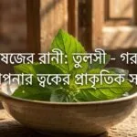 tulsi-leaf-summer-skin-care-bangla